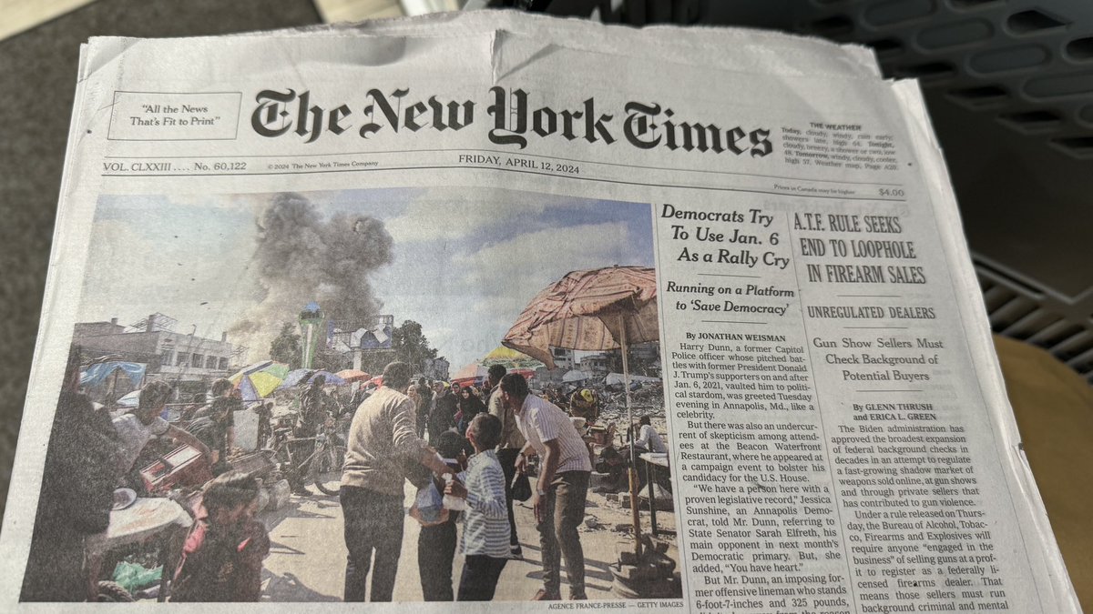 🔥🔥🔥🔥🔥 @libradunn HARRY! Above the fold in the New York Times!!!!