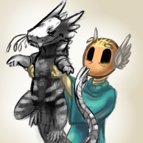 wheelios_'s tweet photo. local lizard-obsessed iterator holding their latest little guy up lion-king-style

#rainworld #rainworldoc https://t.co/IHg8dMwy6y