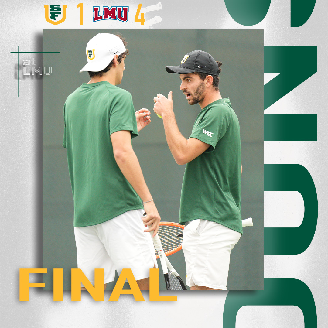 usfmenstennis's tweet photo. Today's final from Los Angeles.

#USFDons | #WCCsports https://t.co/ZmFMnnV7bQ