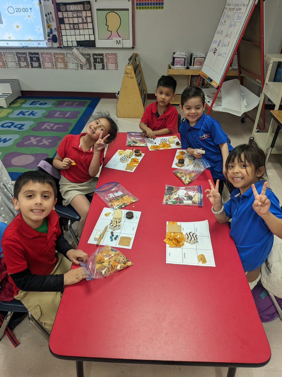 KPinon_SVSA's tweet photo. Sorting 2D and 3D shaped snacks! #mathfun #Yahoo https://t.co/DCSZUPY9wl