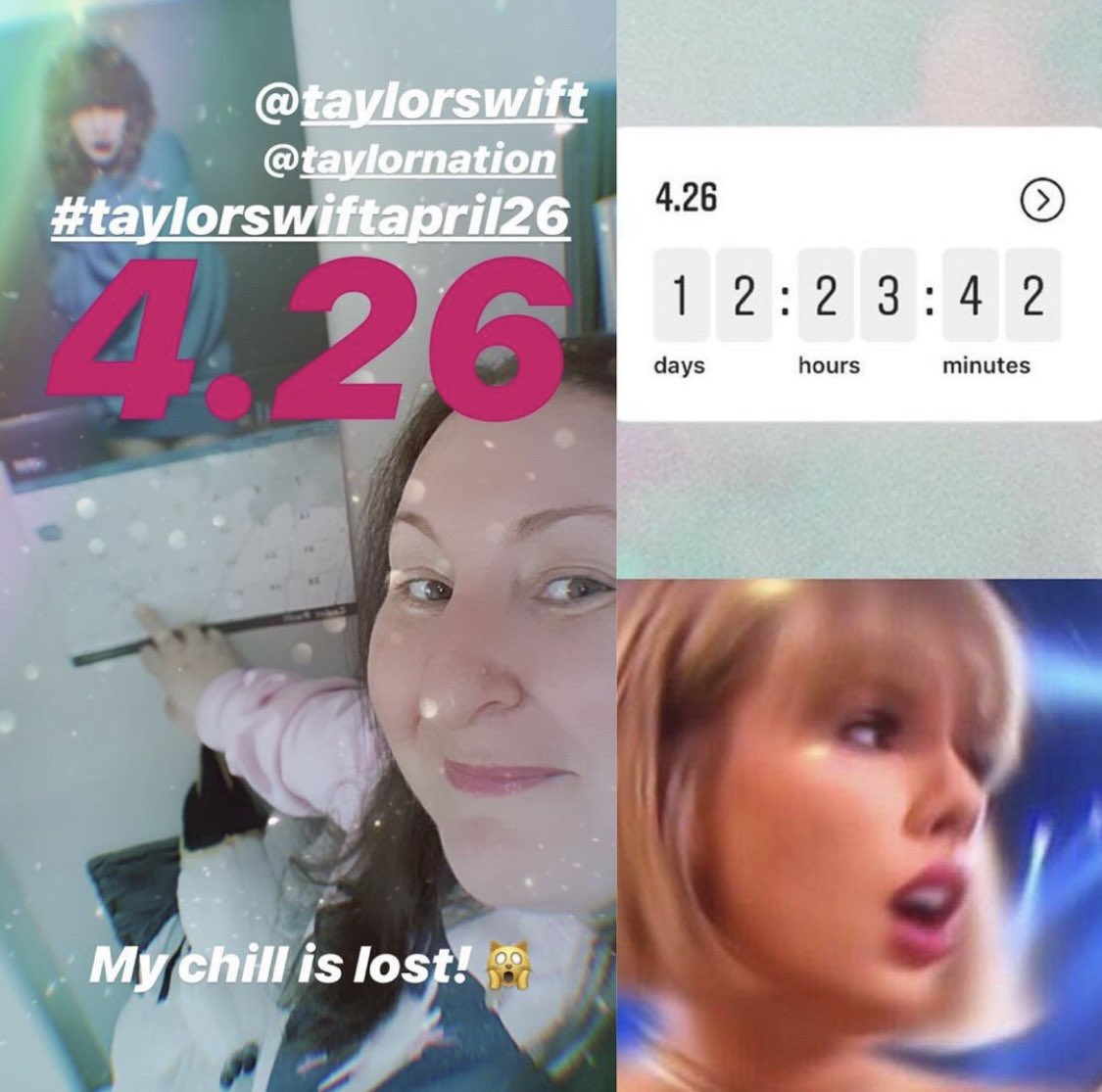 OFFICIAL_TAY_AU's tweet image. Who remembers the #TaylorSwiftApril26 countdown 5 years ago? Good times! 😂