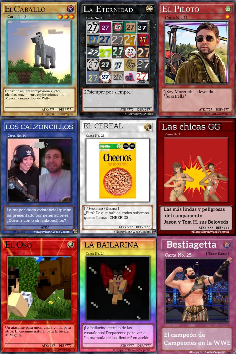russ_russen's tweet photo. ¡HEY GUAPÍSIMOS Y FELICES VEINTISIEMPRE A NUESTRO SEÑOR!
Para cerrar esta semana de celebración les traemos un juego muy divertido de mi país
¡Hoy jugaremos a la lotería mexicana vegettil!
En el siguiente tweet explicaré un poco más al respecto. <3
#HappyBirthWeekVegettil https://t.co/r1DUkdbYkk