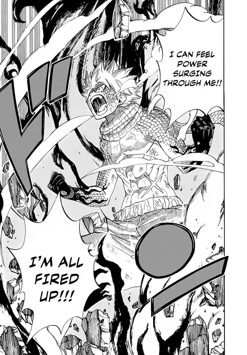 I can’t wait until this transformation of Natsu goes viral and trend on Twitter, the usual haters will tweet this moment for clout and ride the hype train when this moment gets animated, July 2024 here we come.