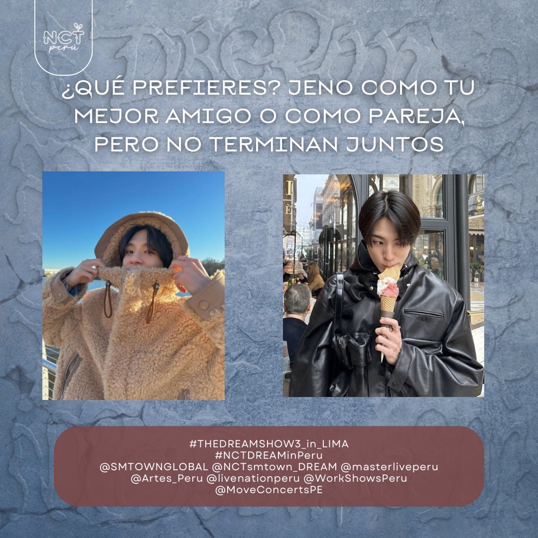 Mejor amigo d toda la vida 😺

#THEDREAMSHOW3_in_LIMA
#NCTDREAMinPeru
 <a href="/SMTOWNGLOBAL/">SMTOWN</a> <a href="/NCTsmtown_DREAM/">NCT DREAM</a>
<a href="/masterliveperu/">Masterlive Perú</a> <a href="/Artes_Peru/">Artes Perú</a> <a href="/livenationperu/">Live Nation Perú</a> <a href="/WorkShowsPeru/">Work Shows</a> <a href="/MoveConcertsPE/">Move Concerts Perú</a>