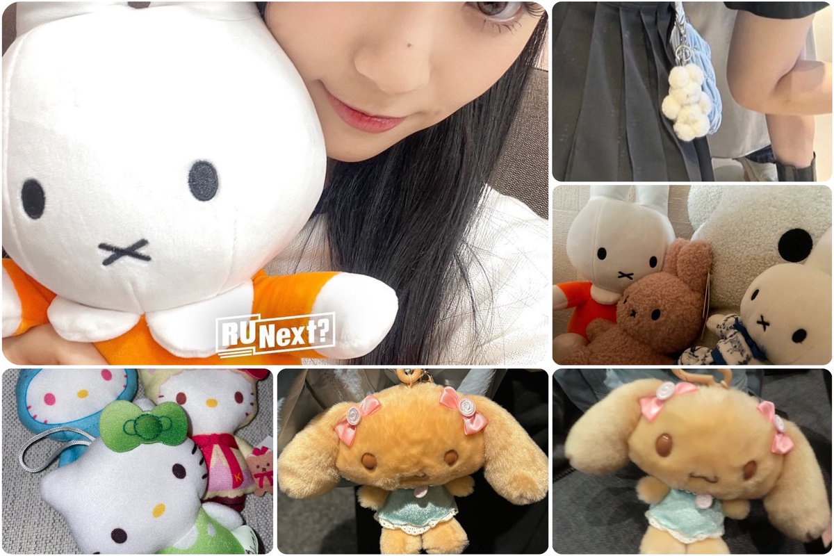 moka seriously doesn’t play abt her plushies and keychains…