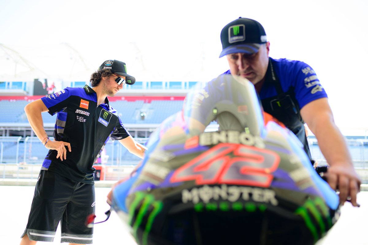 Super Saturday in Austin 😎  

#MonsterYamaha | #MotoGP | #AmericasGP