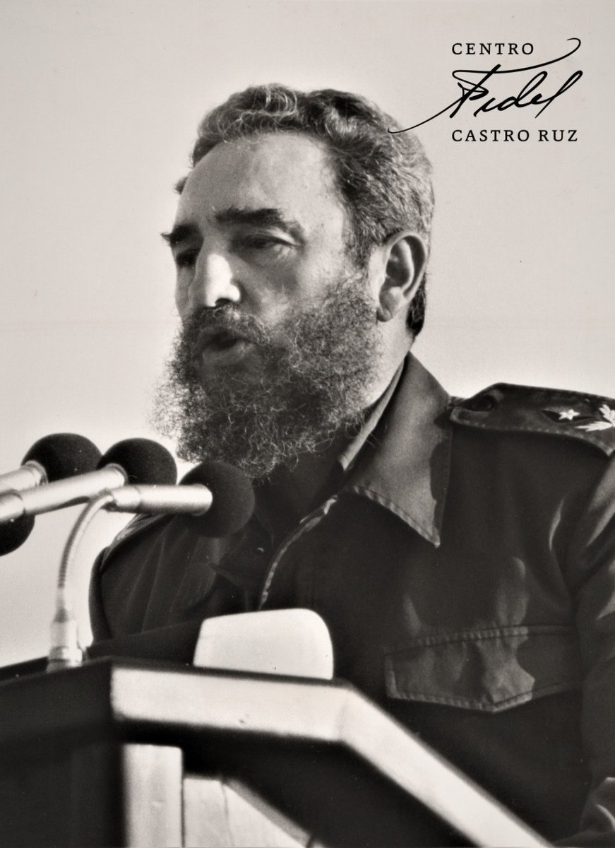 #Fidel:'Estamos seguros de que al igual que la #Revolución ha ganado batallas y ha podido resistir a poderosas fuerzas, (...) estas batallas que tenemos que librar en el seno del pueblo y que debemos librar contra nuestras propias deficiencias la ganaremos también'. #AnapCuba