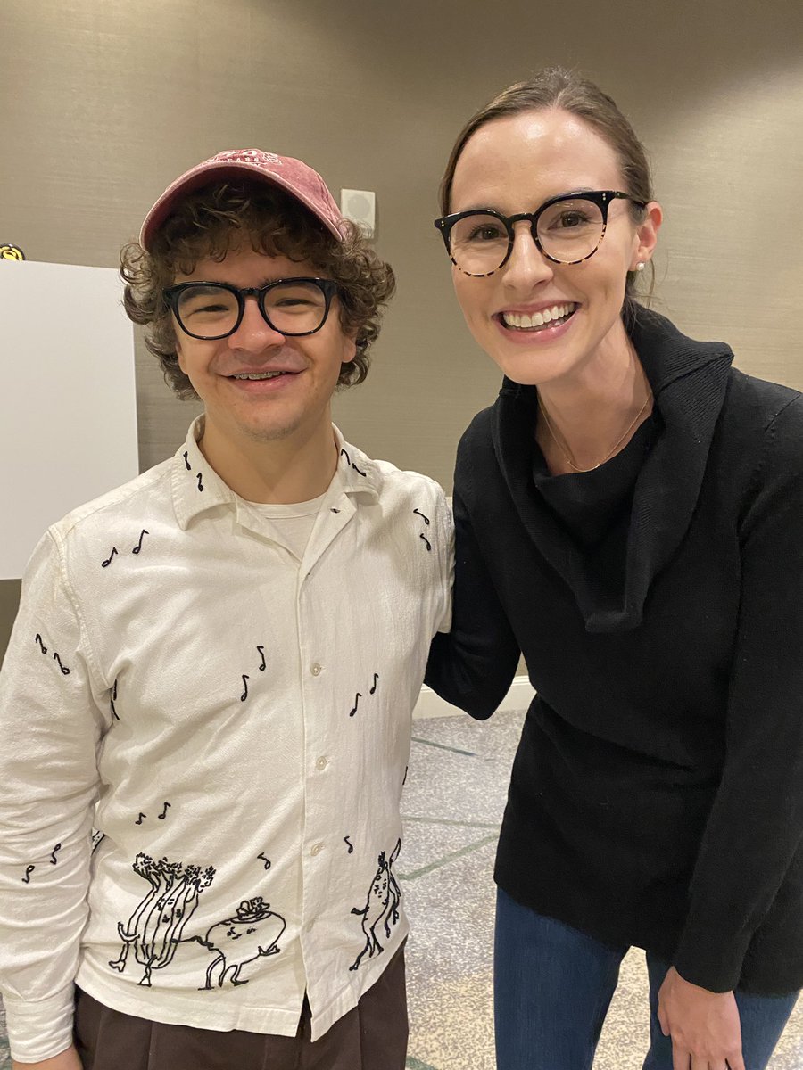 Chelsea Sommer, PhD, CCC-SLP (@drchelseasommer) on Twitter photo Thank you <a href="/GatenM123/">Gaten Matarazzo</a> and Dr. Wosnik for your amazing and inspirational speeches! Thank you for all you do to make this world a better place! <a href="/CCDSmiles/">CCD Smiles</a> @ACPAcares Thank you <a href="/GatenM123/">Gaten Matarazzo</a> and Dr. Wosnik for your amazing and inspirational speeches! Thank you for all you do to make this world a better place! <a href="/CCDSmiles/">CCD Smiles</a> @ACPAcares