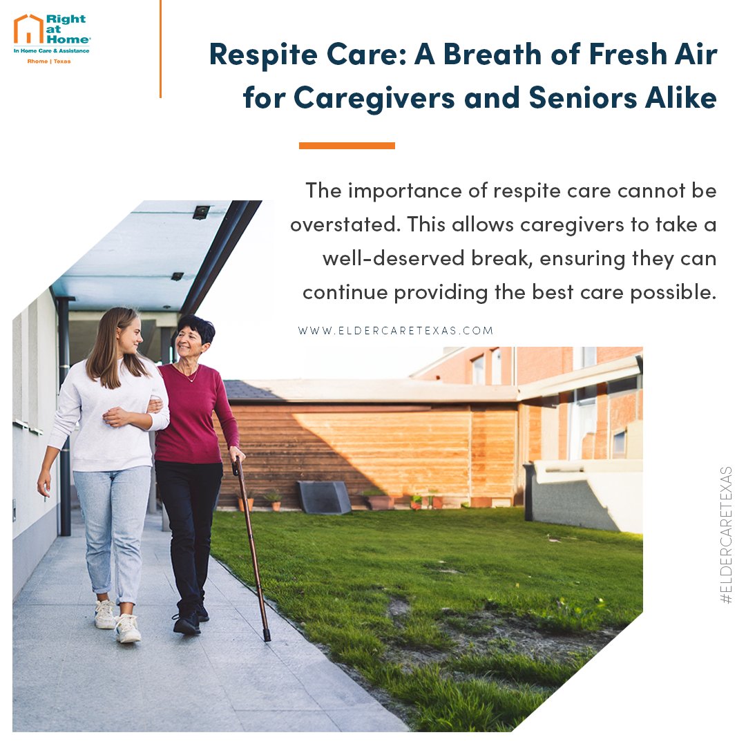 Respite care is essential for caregiver well-being and continuous support for seniors. Discover how Right at Home Rhome provides peace of mind and flexible care solutions at 👉linktr.ee/eldercaretexas or call (817) 636 6100. #RespiteCare #CaregiverWellness