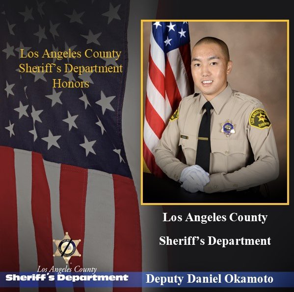 LACoSheriff's tweet photo. Our @LASDHQ family is mourning his loss, and our thoughts and prayers are with his loved ones 
and partners during this difficult time.

 May Daniel rest in peace. https://t.co/pBIpkjjNyv