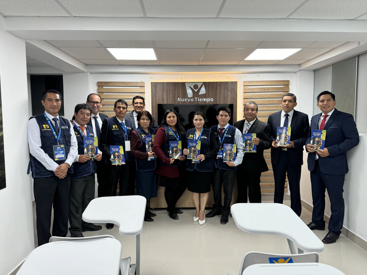 AdventistasANoP's tweet photo. ✨ Para la honra de Dios se aperturó el espacio número 17 de la Escuela Bíblica #NuevoTiempo de nuestra Asociación Nor Pacífico del Perú en la iglesia Bet-el de Cajamarca, oramos por las personas que conocerán a Jesús en este lugar. 🙏 https://t.co/zdW9AEKVbV