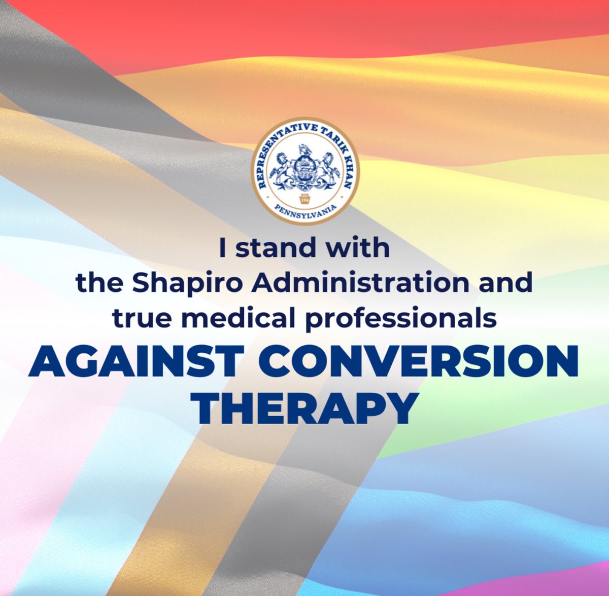 As a healthcare professional, I know “conversion therapy” is harmful and bogus, rooted in homophobia & bigotry.