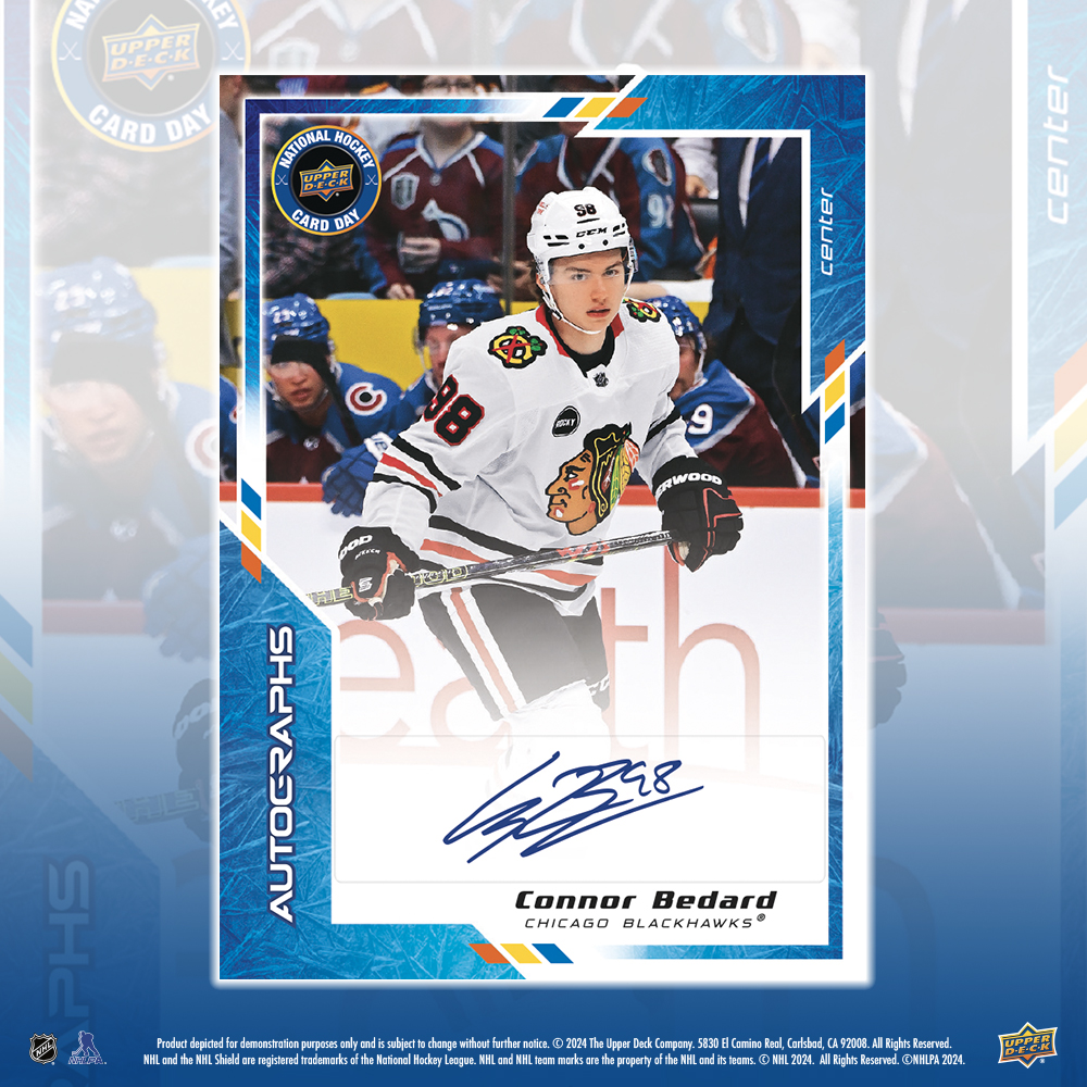 UpperDeckSports's tweet photo. Need another reason to join National Hockey Card Day? Look for rare autograph cards in FREE packs today!

Look for participating shops near you! https://t.co/MnO8mgHArt

#NHCD https://t.co/5YkuS0A8qT