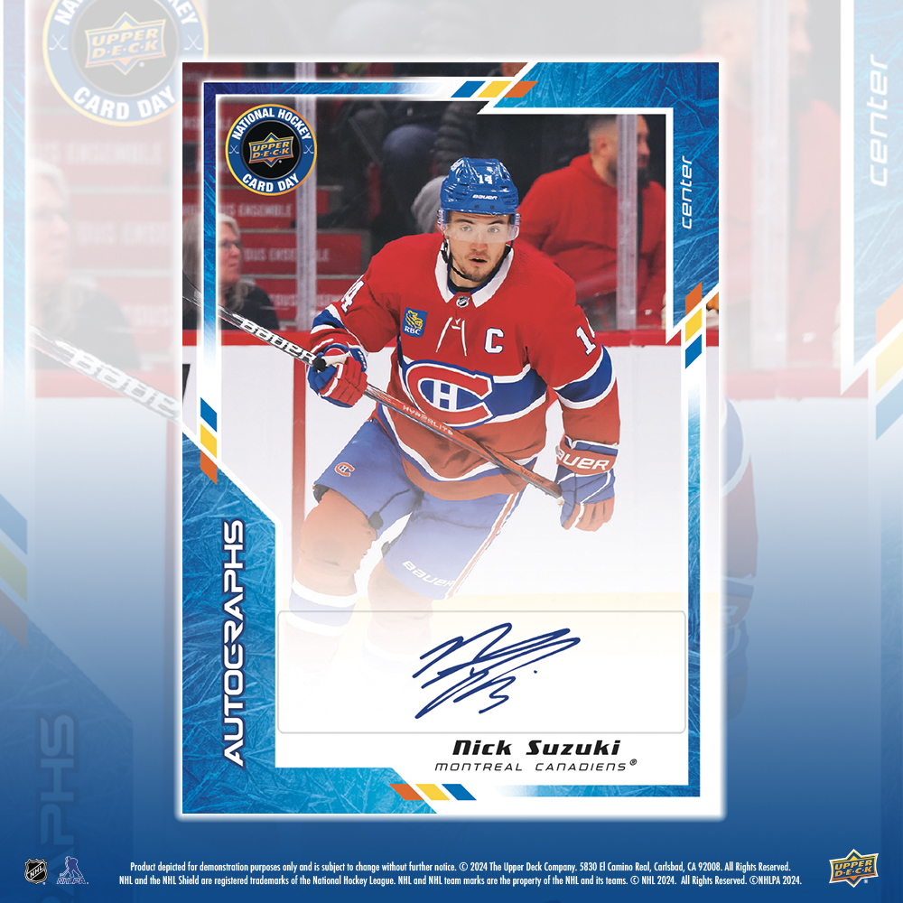 Need another reason to join National Hockey Card Day? Look for rare autograph cards in FREE packs today!

Look for participating shops near you! bit.ly/3TyUHIB

#NHCD
