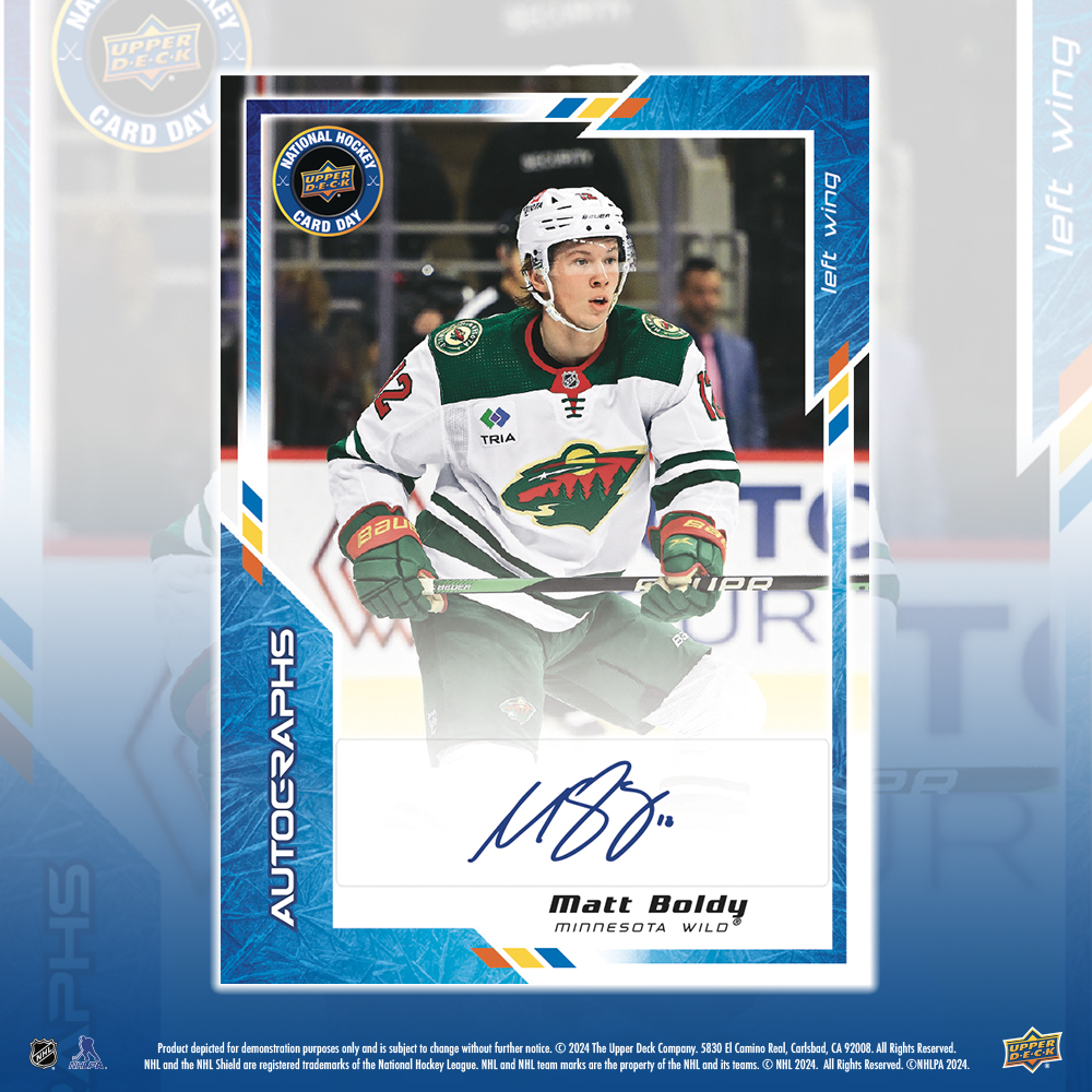 UpperDeckSports's tweet photo. Need another reason to join National Hockey Card Day? Look for rare autograph cards in FREE packs today!

Look for participating shops near you! https://t.co/MnO8mgHArt

#NHCD https://t.co/5YkuS0A8qT