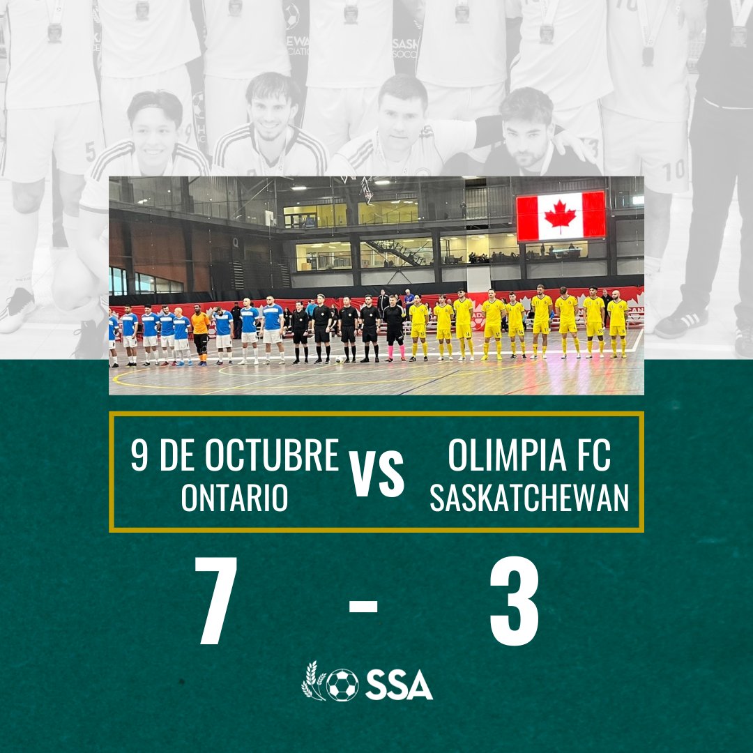 Olimpia played hard but came up short today against Ontario. Rest up and good luck tomorrow @olimpiaskfc! #sasksoccer #soccer #futsal #soccerassociation #sasksoccerassociation #saskatchewan #soccerdevelopment #soccerlife #skrising #skproud