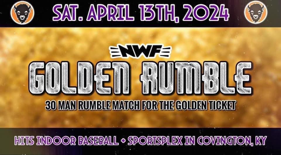 Tomorrow night. I win my 3rd NWF rumble and become Mr. Golden Ticket. Then I’ll be one step closer to becoming the NWF champion again. #StarOfTheShow 🌟