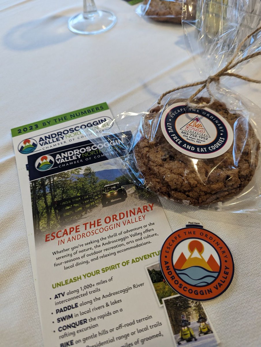 It's been a busy few days in the North Country! 🌞 Always a fun time to check in with our friends at the Androscoggin Valley Chamber of Commerce at their Annual Meeting ahead of what will surely be a busy summer season. 🎣🌄🛶 Better start planning your Super 603 Days 👀