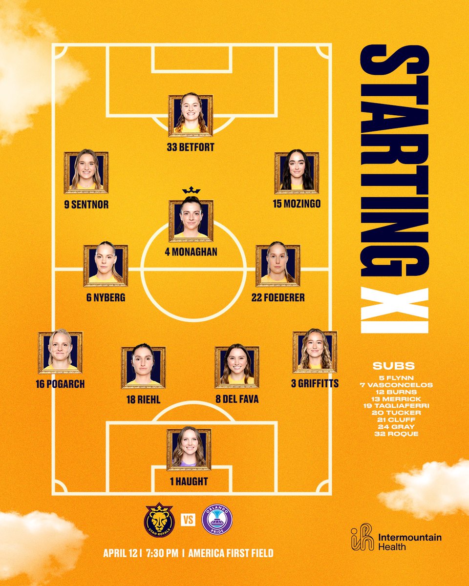 The XI ready to kick it at home #UTAvORL | @Intermountain