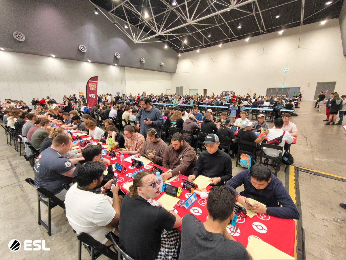 ESLAustralia's tweet photo. It's a beautiful day in Perth as we kick off the first day of the Perth Pokémon Regional Championship! 

Good luck to all trainers today 🤝
#PlayPokémon https://t.co/MqljAzcygF