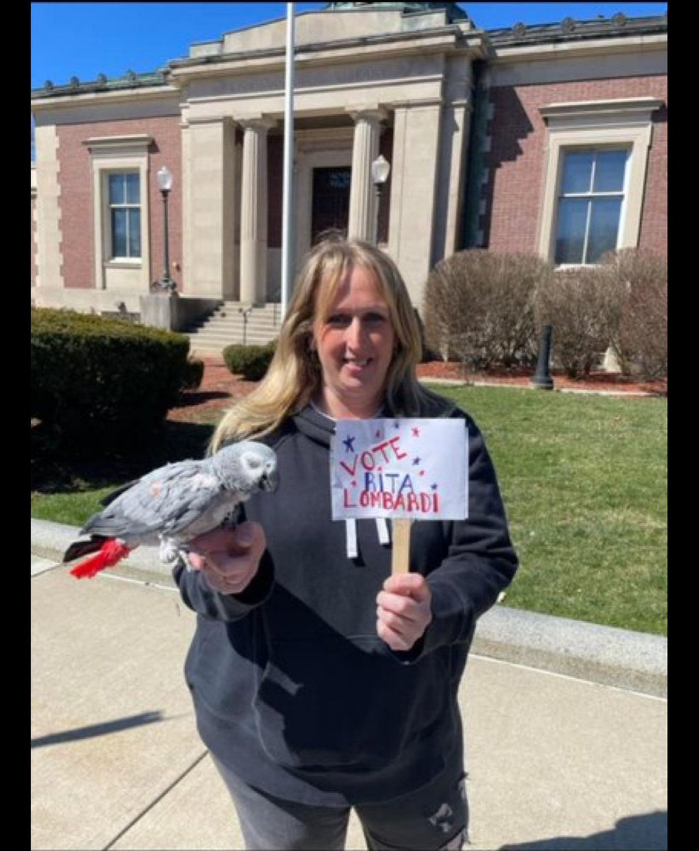 Since the plane with a “Free Karen Read” banner didn’t seem to be a viable option, maybe this broad can train her bird to fly around the 200 foot buffer zone with a banner tied to it’s leg 

#wewillnotbesilenced