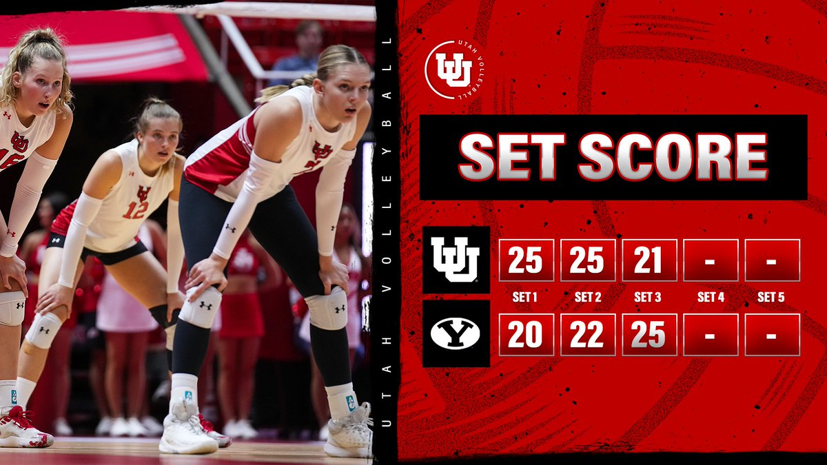 Set 3️⃣ goes to the other team #GoUtes