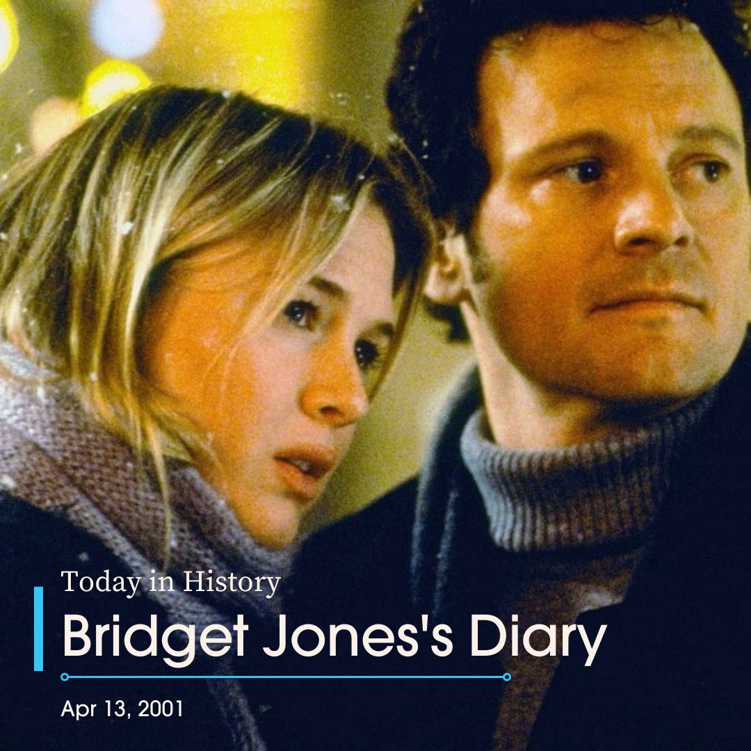 Today In History | #BridgetJonessDiary was released on Apr 13, 2001.
Starring #RenéeZellweger, #ColinFirth, and #HughGrant.
🍿 movief.one/bridget-joness…
#movie #moviefone #TodayInHistory