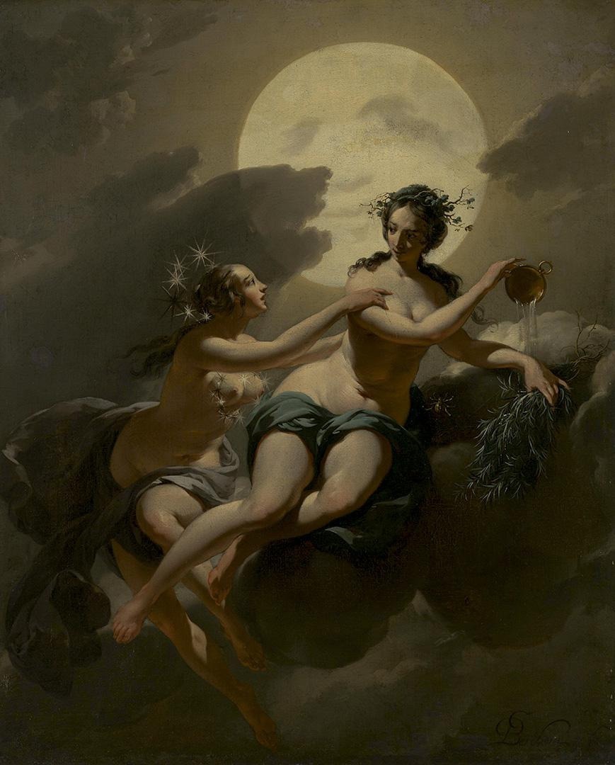 Morning Follows Night, 1680, by Nicolaes Berchem