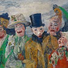 NathanFrancis__'s tweet image. 🎨 #JamesEnsor, Flemish painter and etcher, was #BOTD 13 April 1860. #Art #Painting