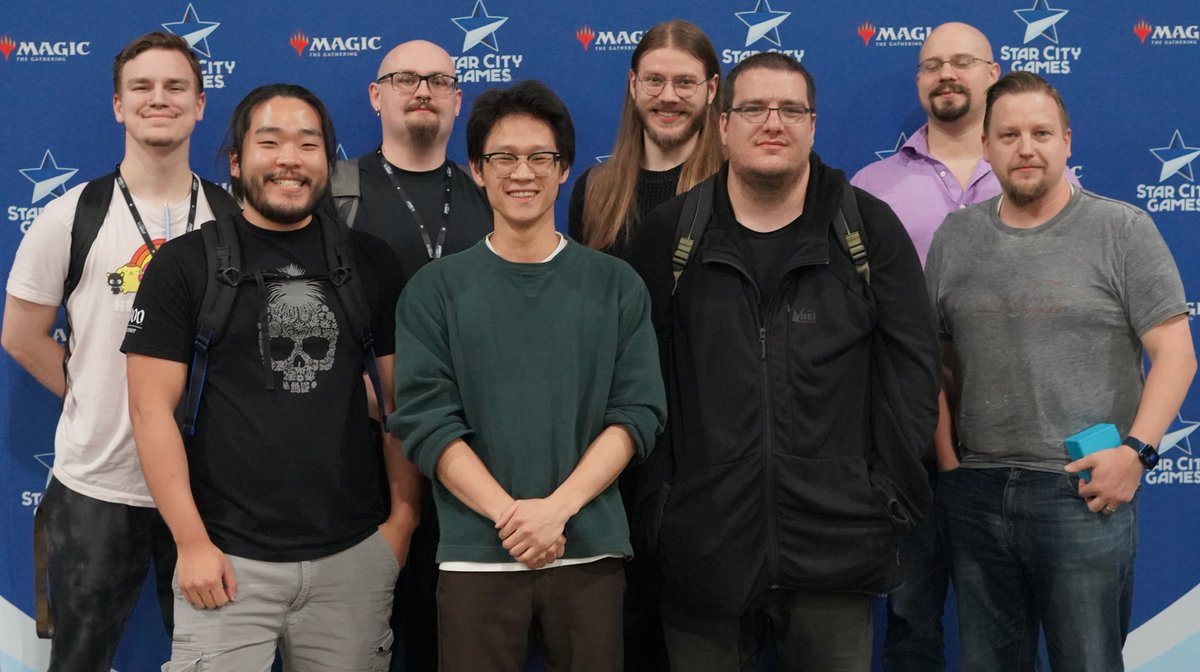 SCGCON's tweet photo. 📢 Announcing the top 8 of our #MTG $1k Legacy! These players will be competing tomorrow morning to secure their share of the prize pool. Best of luck to you all! 🍀 #SCGAtlanta https://t.co/Mkbznff5MX
