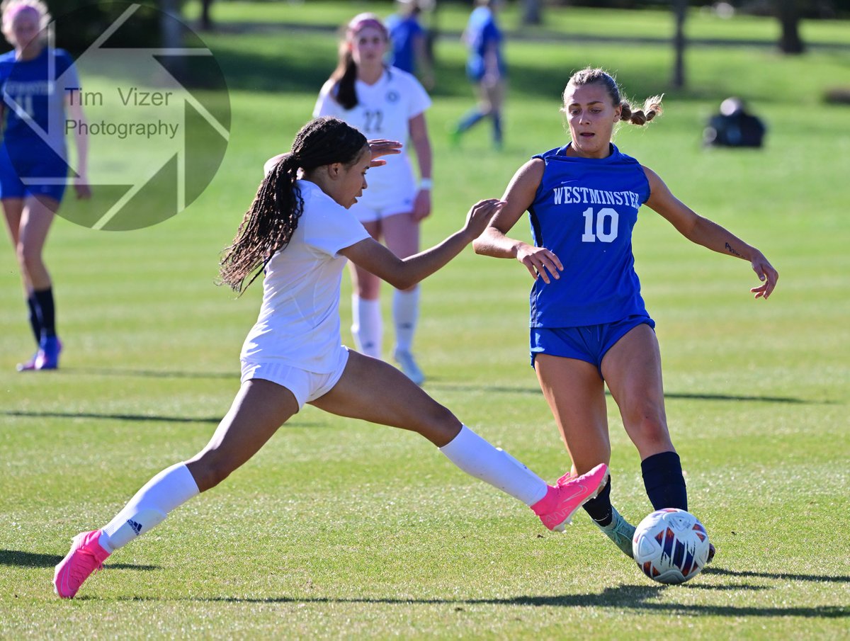 Westminster Christian Academy defeated John Burroughs in penalty kicks in a girls soccer game Friday afternoon. Read a Steve Overbey @overbey13 story and see more photos at STLhighschoolsports.com @STLhssports timvizerphotography.com #SportsPhotographer #ProPhotographer #soccer