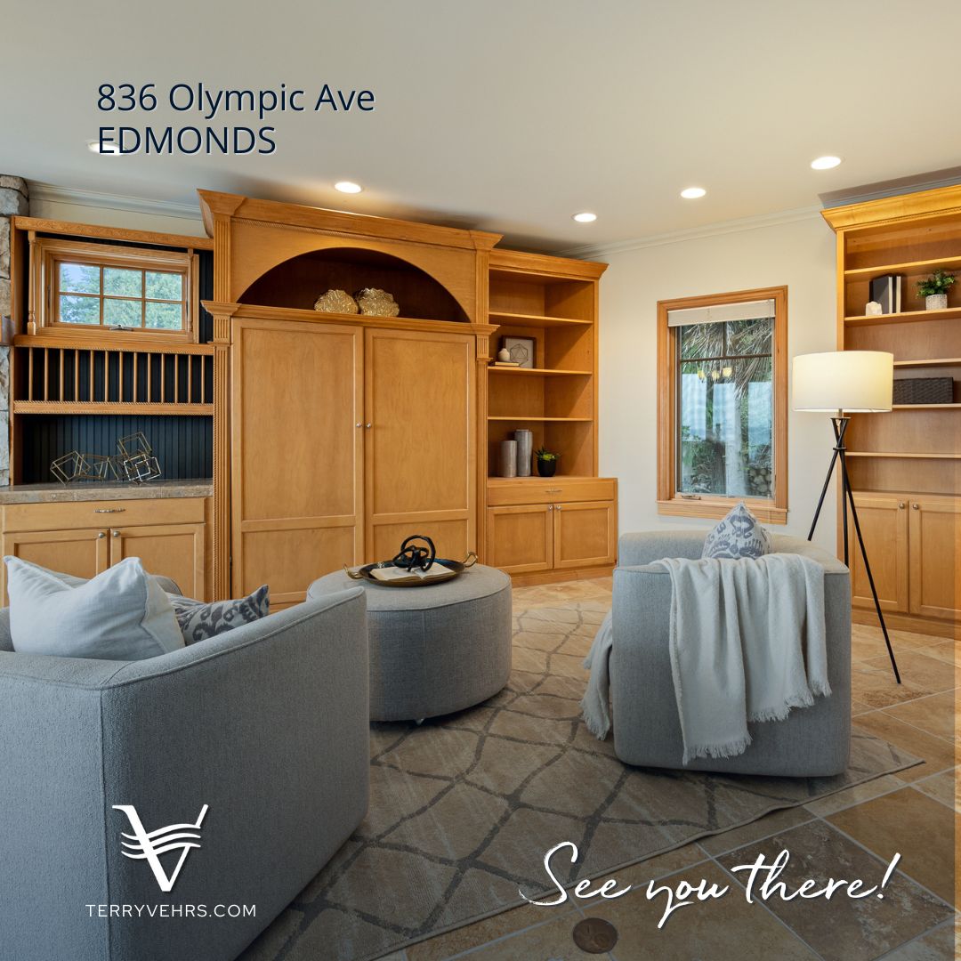 🏠 OPEN HOUSE

📍 836 Olympic Ave, Edmonds
  
Saturday, April 13th 3 PM - 5 PM
Sunday, April 14th 1 PM - 4 PM

👉 More photos: bit.ly/836Olympic
👉 Virtual tour: bit.ly/836OlympicVid

#OpenHouse  #openhousesale #edmonds #edmondswa #AgentOfWindermere #TerryVehrsRealEstate