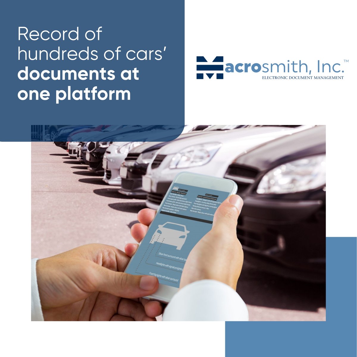 macrosmith_'s tweet image. Dealing with never ending complex documentation has never been easier. Get benefited with a single source of truth for all automobile documents and archives.
--
🌐 macrosmith.com

#documentationsimplified
#singlesourceoftruth
#automobilearchives
#streamlineprocesses