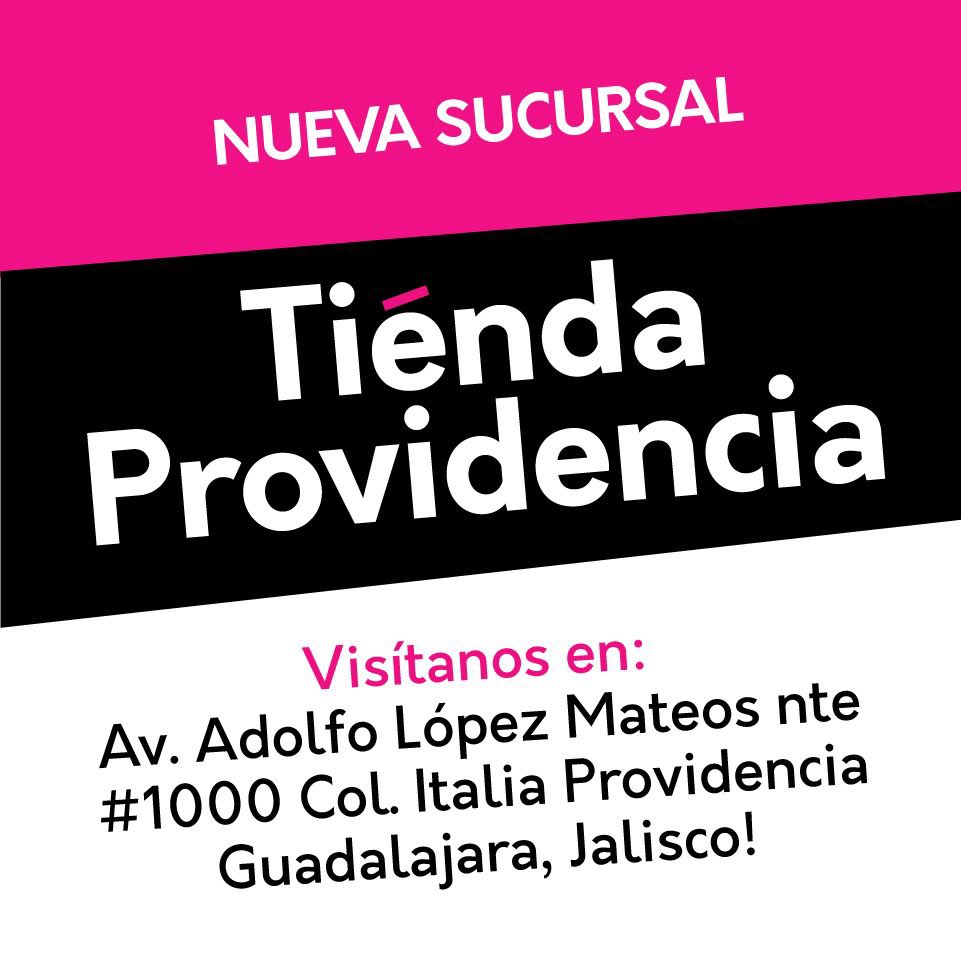 𝗡𝗨𝗘𝗩𝗔 𝗧𝗜𝗘𝗡𝗗𝗔❗ Estamos ubicados casi frente a MIDTOWN, en Av. López Mateos Nte #1000 Local #1 en la Colonia Italia Providencia. 📍 Ver en Google Maps: bit.ly/3uFNWMT