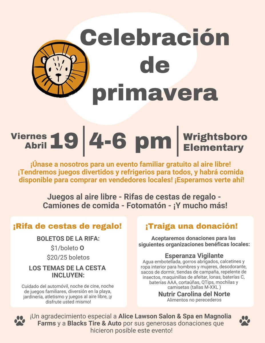 We hope you join us at our Spring Fling! <a href="/Ms_M_Faison/">Michelle Faison</a> <a href="/Mrs_K_Harrison/">kendra harrison</a>