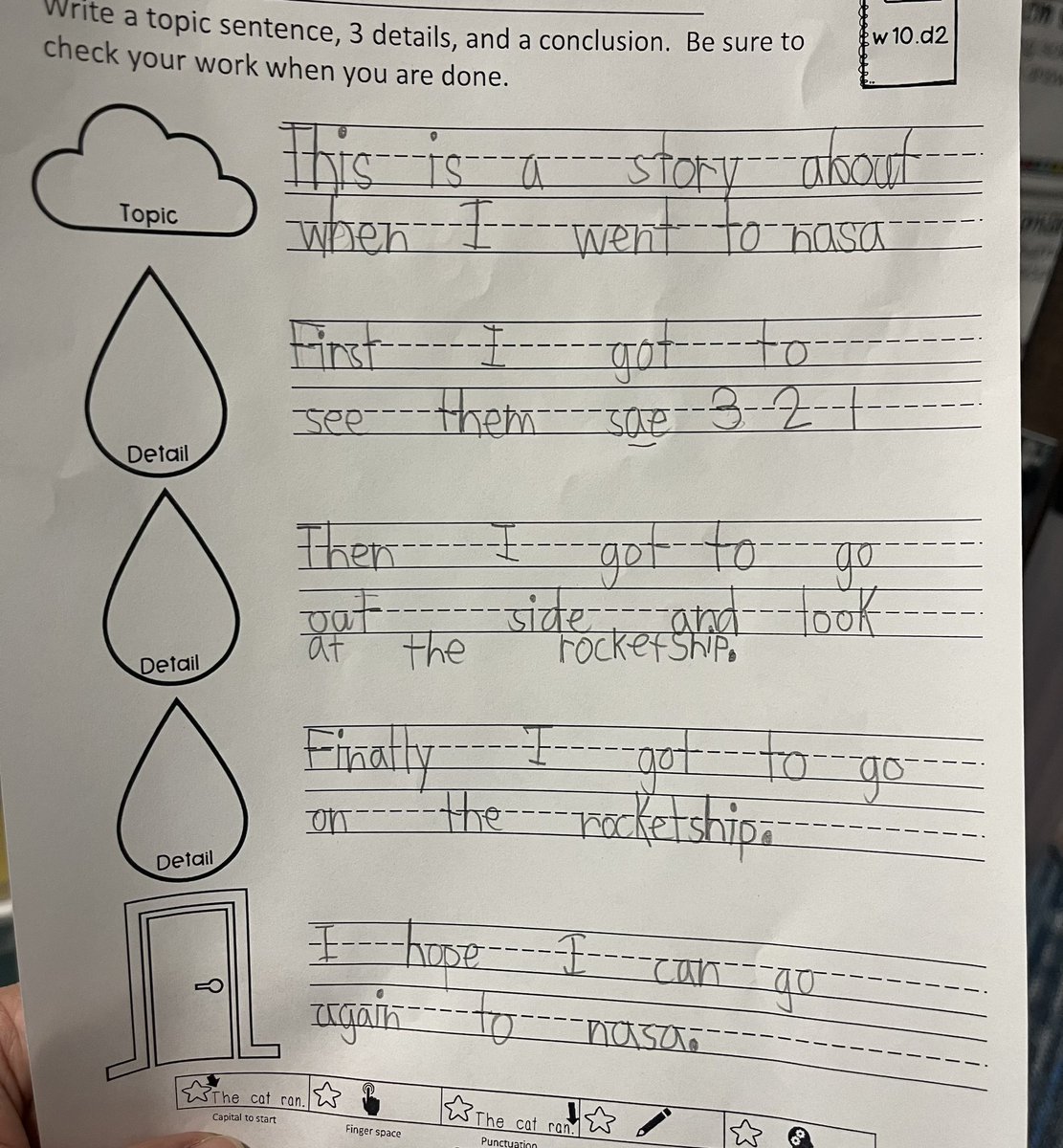 Mrs.Denune (@denuneh) on Twitter photo I love first grade stories! We worked on writing a conclusion to a narrative. <a href="/TISDGOES/">Grand Oaks Elementary</a> #flockstar I love first grade stories! We worked on writing a conclusion to a narrative. <a href="/TISDGOES/">Grand Oaks Elementary</a> #flockstar