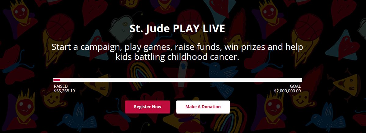 Challenge Season hasn't even officially started yet and you all have raised $55k+ for @StJude kids already? Wow!