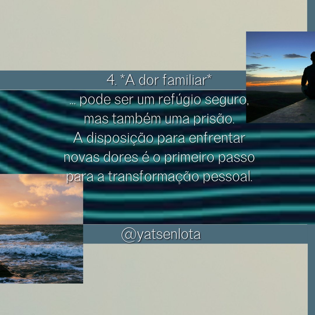 Esta é uma parte do que publiquei hoje no meu canal
Instagram.com/yatsenlota

Quer continuar a ler o conteúdo?
Clique e vá conferir!

#amorproprio 
#autoconhecimento 
#bemestar 
#consciencia 
#crescimentopessoal 
#desenvolvimentopessoal 
#despertar 
#empoderamento 
#yatsenlota