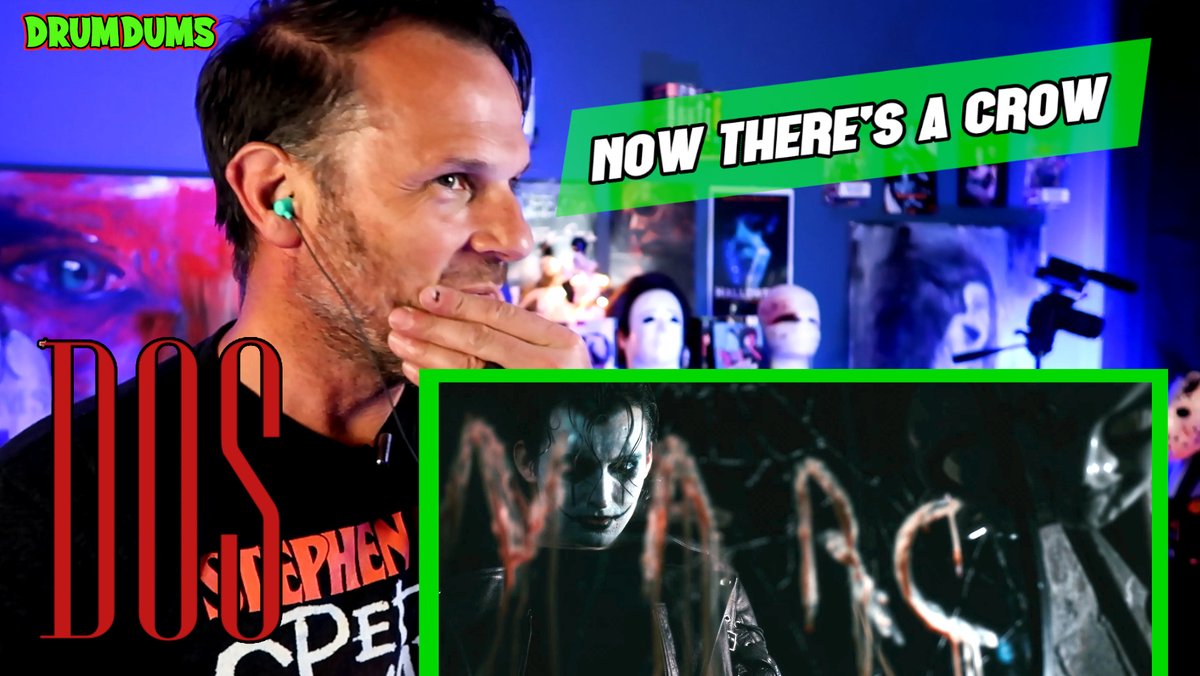 Drumdums's tweet photo. We finally have a teaser trailer for a Crow fan film called Days of Sodom. I am an associate producer behind this. I've never seen this footage. Here's my reaction. #TheCrow #DaysofSodom
https://t.co/UsmXKS8m0z https://t.co/m8ZQ4gT6St