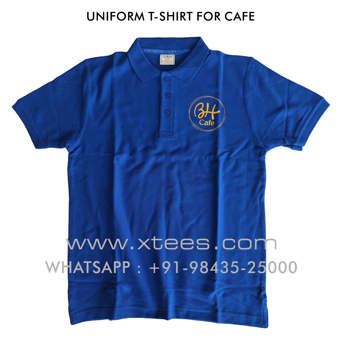 xtees's tweet photo. Whatsapp : +91-98435-25000 | Uniform T-Shirts for Cafe | Logo Embroidery &amp; Printing | https://t.co/axVBzC3RJI

#tshirts #tshirt #polo #polotshirt #polotshirts #collartshirt #collartshirts #corporatewear #corporatetshirts #corporateuniform #uniform #uniformtshirts #workwear https://t.co/NvlAv3y13r