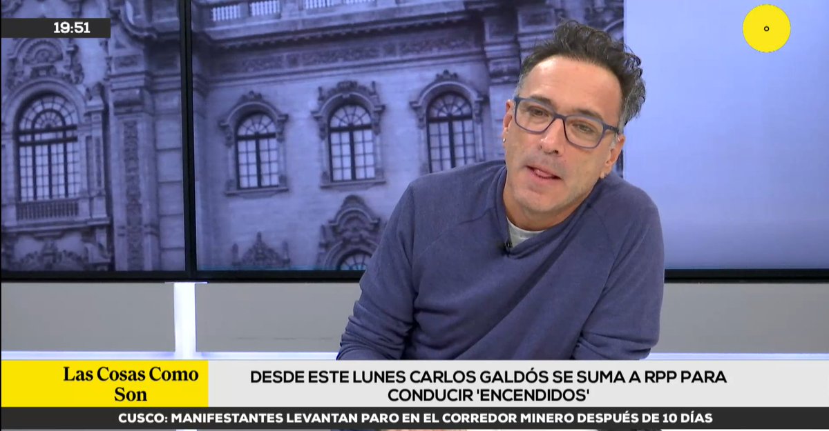 🔴 #EnVivo: Carlos Galdós @galdosoficial nos habla sobre su papel en 'Encendidos'. Podrás escucharlo desde este lunes, a las 11 am, por RPP. 📺 ► Movistar 10 - 710 HD