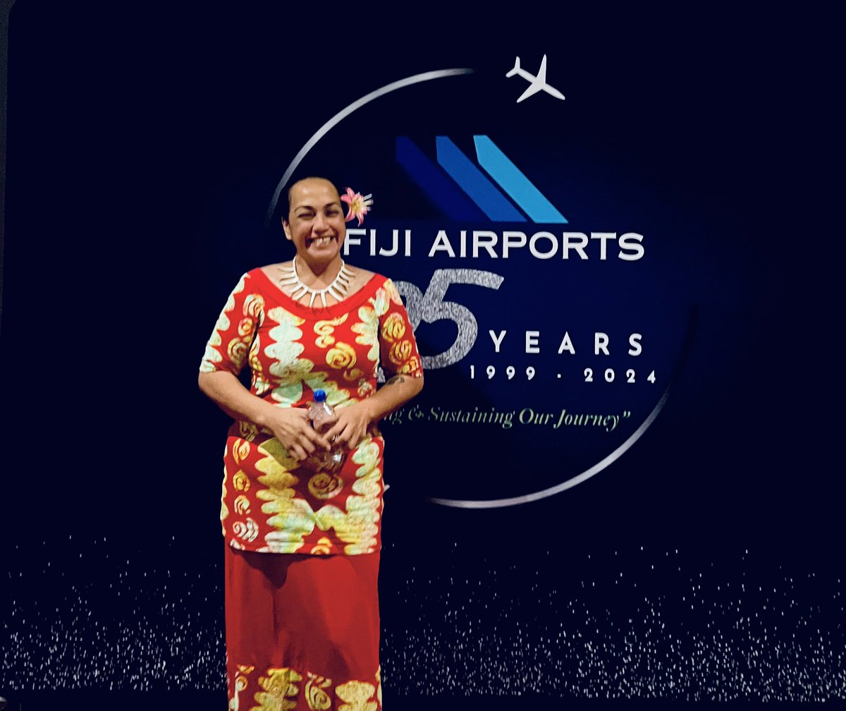 “Thank you @FijianPM for your kind words of empowerment, inspiration & encouragement & for officiating in tonight’s 25th Anniversary – your empowerment will greatly motivate the future of the aviation industry and will help our @NadiAirport team …” Vote of Thanks #MVR 🙌
