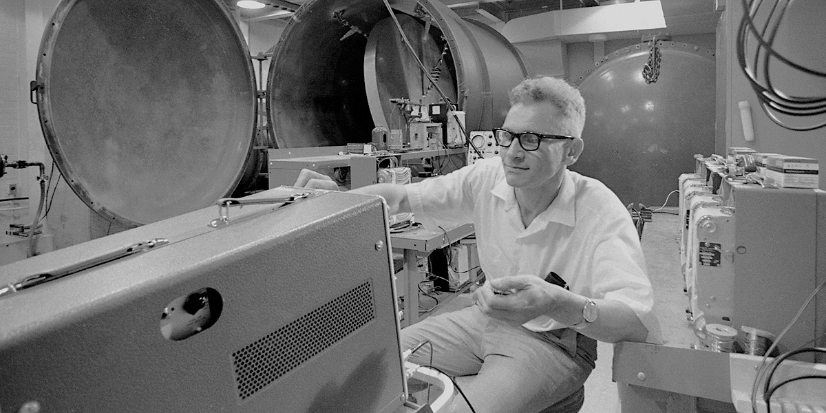 Join us Mon 4/15 for screening & panel discussion of 'The Faraway Nearby: A journey into space, time & the mystery of #blackholes,' which tells the story of @UMDPhysics Prof Joseph Weber—the first scientist to explore the detection of #gravitationalwaves. science.umd.edu/events/weber-m…