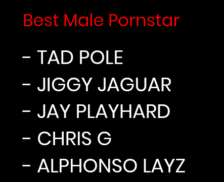 Vote for Tad Pole for Best Male Porn Star for the @ASNLifestyleMag 👇 asnlifestylemagazineawards.com/vote-4-16-6-1