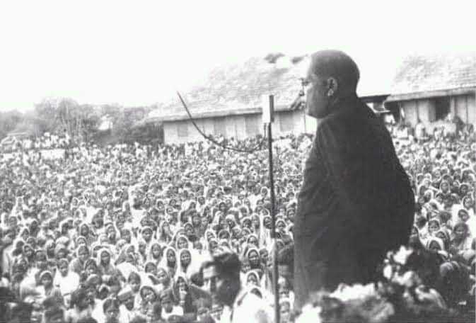 'Learn to be clean; keep free from all vices. Give education to your children. Install ambition in them. Inculcate on their minds that they are destined to be great.' Dr #BabaSahebAmbedkar Speech at All India Depressed Classes Women's Conference, Held at #Nagpur (July 20, 1942)