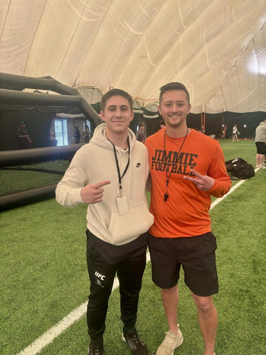 Carter Daniels (@cartersmash0) on Twitter photo Thank you <a href="/JimmieFootball/">Jamestown Football</a> for having <a href="/Austin_Scheich/">Austin Scheich ³</a> and I up for Junior Day. Great Vibes and energy from the coaching staff <a href="/Coach_Mistro/">Brian Mistro</a> <a href="/Coach_G_Magana/">Gerardo Magaña</a> <a href="/Coach_Bontrager/">Seth Bontrager</a> <a href="/CoachSClancy/">Shane Clancy</a> <a href="/Coach_Spanton/">Tyler Spanton</a> <a href="/CoachJake92/">Jake Lehman</a> Thank you <a href="/JimmieFootball/">Jamestown Football</a> for having <a href="/Austin_Scheich/">Austin Scheich ³</a> and I up for Junior Day. Great Vibes and energy from the coaching staff <a href="/Coach_Mistro/">Brian Mistro</a> <a href="/Coach_G_Magana/">Gerardo Magaña</a> <a href="/Coach_Bontrager/">Seth Bontrager</a> <a href="/CoachSClancy/">Shane Clancy</a> <a href="/Coach_Spanton/">Tyler Spanton</a> <a href="/CoachJake92/">Jake Lehman</a>