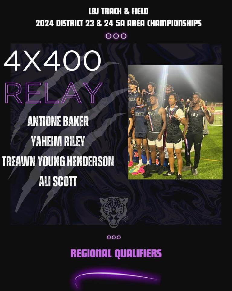 LBJSports's tweet photo. Jaguar boys qualified for Regionals.  #JagNation @mrbeaman23 @joe_rauls  @AISDAthletics https://t.co/XfaH6tm57D