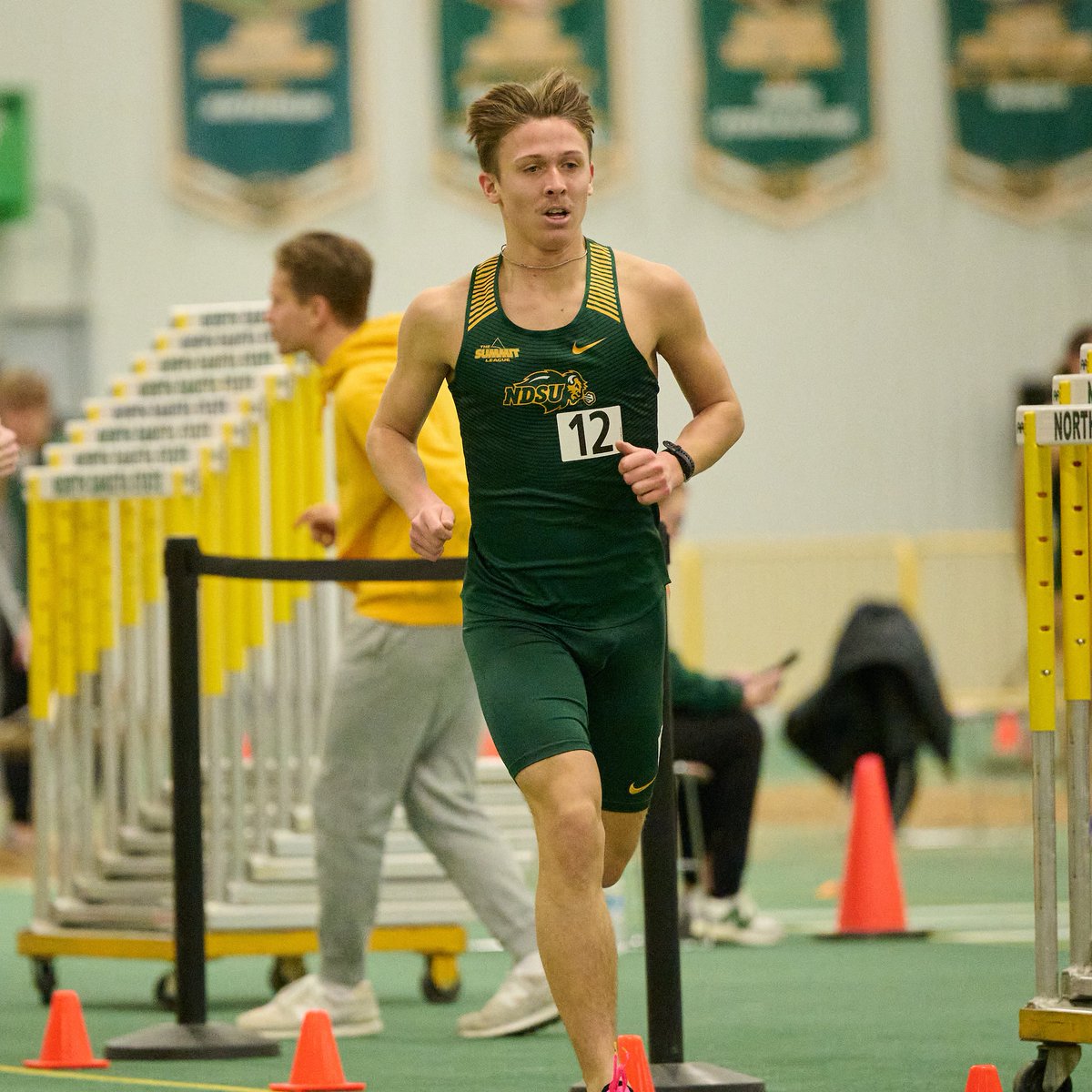 NDSUTrackField's tweet photo. Ethan Moe ran an 800m personal-best of 1:50.24 at the Bryan Clay Invitational to rank No. 8 all-time at NDSU. https://t.co/Cn4uLeEovV