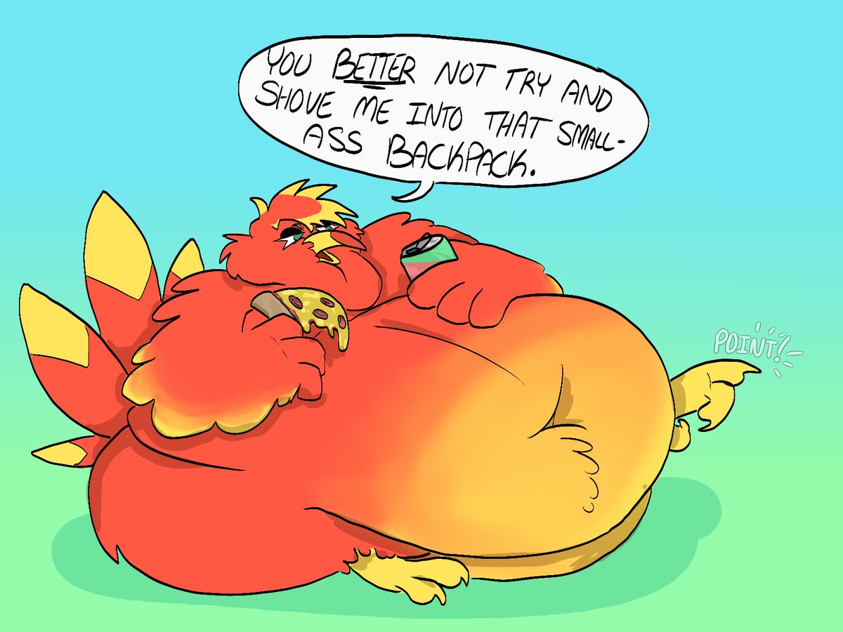 obese Kazooie my beloved old patre0n piece from about a year ago! I'll be starting to release pieces from there as they get this old