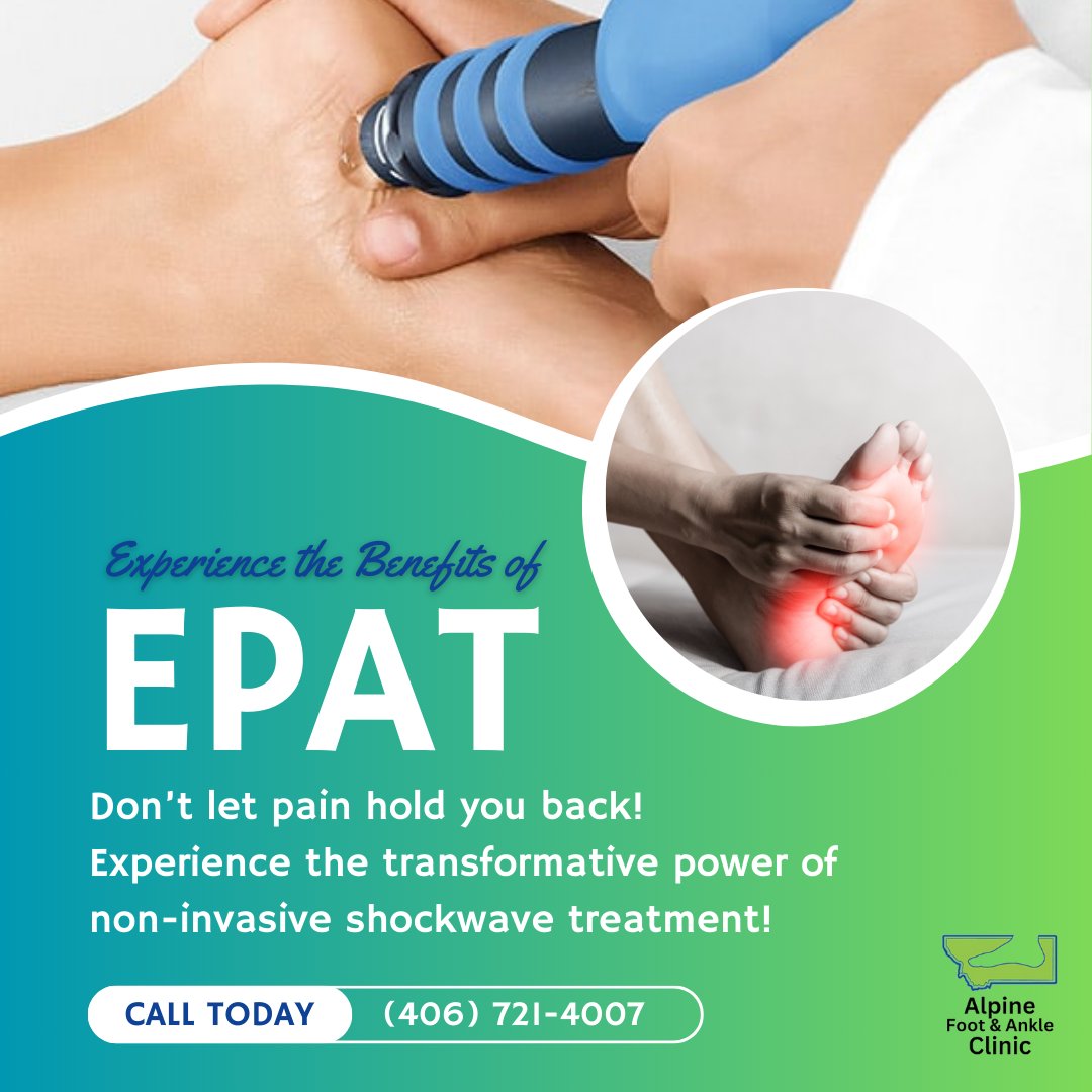 Don't let pain hold you back! Experience the transformative power of non-invasive shockwave treatment. Say hello to a life free from discomfort and hello to endless possibilities! ☎️ (406) 721-4007 
#shockwavemontana #StockwaveTherapy #Shockwave #ESWT #ESWTTherapy #missoulamt